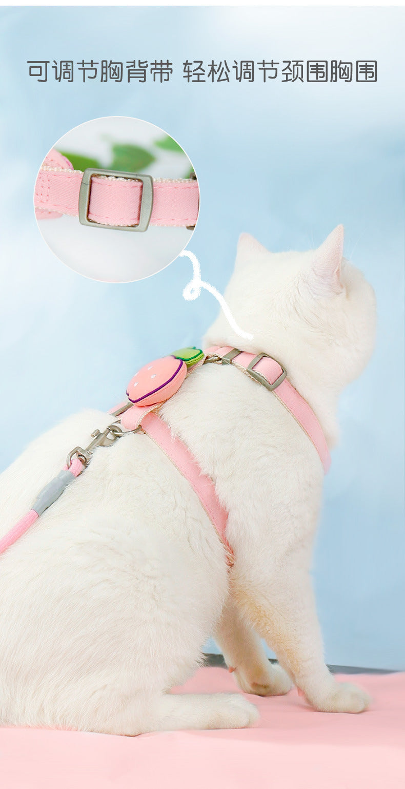 ペットハーネス 犬用 ハーネスリードセット 猫用 小型犬 ペット用品 犬 シンプル 中型犬 簡単装着 軽量 ハーネス 2点セット リーシュ 78 胴輪 お散歩 ネコ用ハーネス おしゃれ お出かけ リー