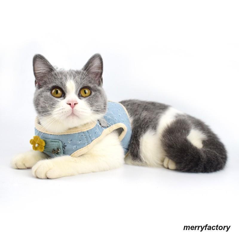 【激安販売】ハーネスリードセット 2点セット 犬用 猫用 胴輪 ハーネス リード 散歩紐 お散歩グッズ 簡単装着 メッシュ ベスト 胸当て ペット用 おしゃれ か