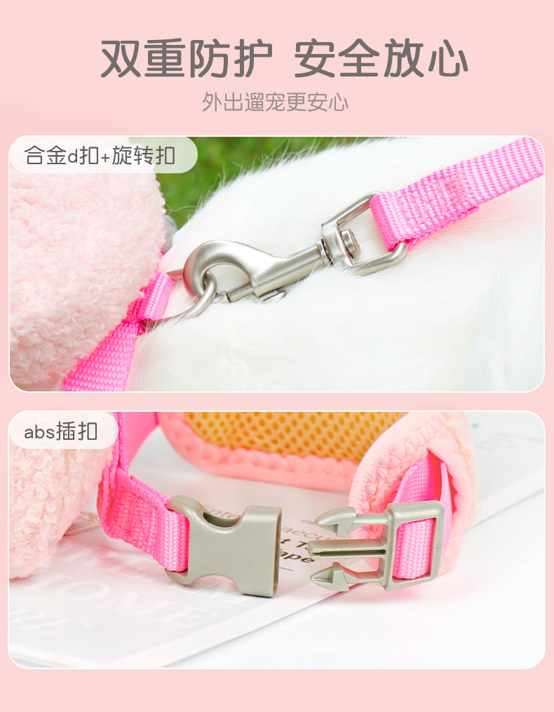 犬用 ペットハーネス ハーネスリードセット お出かけ 犬 2点セット リード ペット用品 軽量 ハーネス 142 胴輪 中型犬 簡単装着 ネコ用ハーネス 小型犬 猫用 リーシュ 犬用ハーネス おしゃれ
