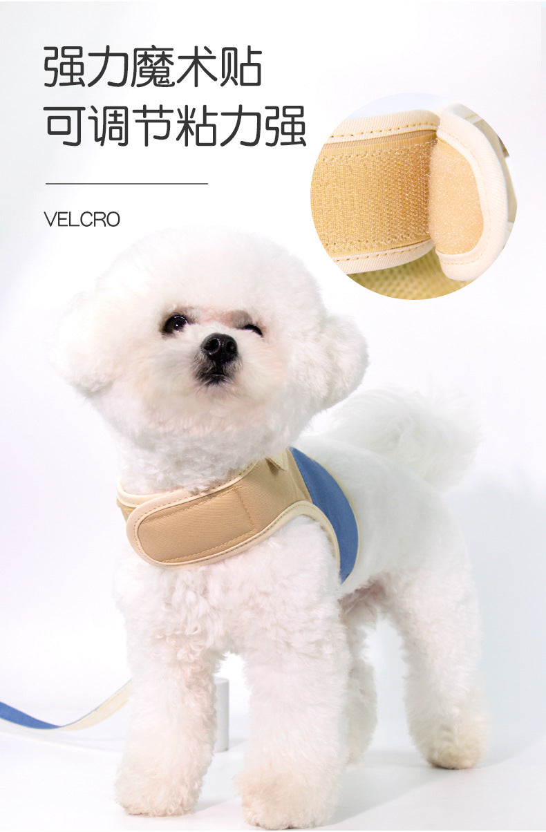 シンプル リード お出かけ ペット用品 おしゃれ 犬 小型犬 猫用 お散歩 中型犬 犬用ハーネス 胴輪 ネコ用ハーネス 47 ハーネスリードセット 軽量 犬用 2点セット ペットハーネス リーシュ ハ