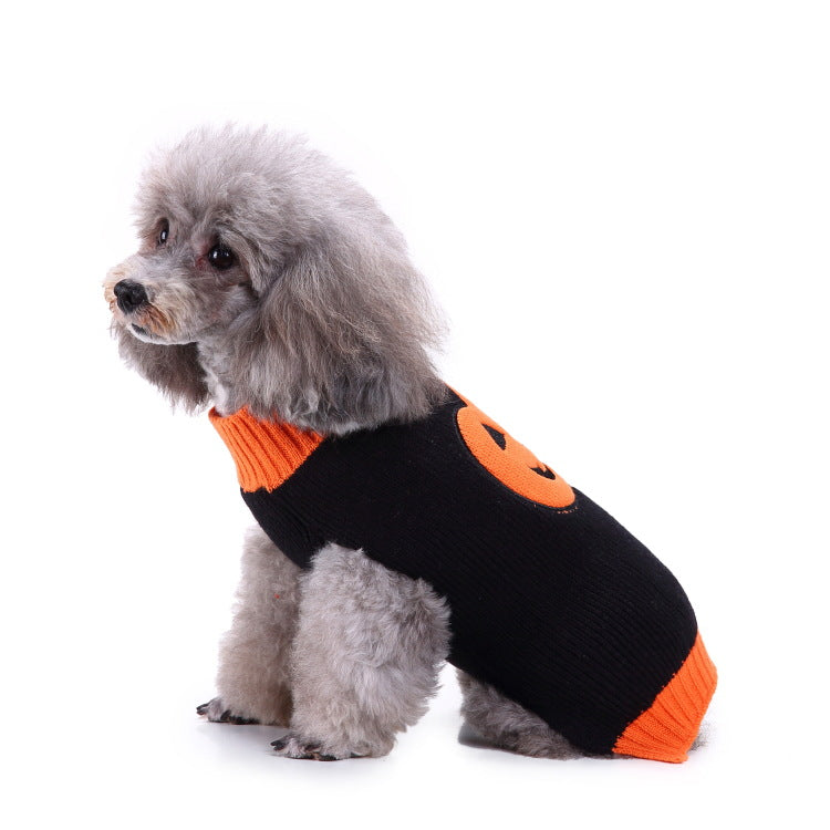 2023年新作入荷 ペット服 犬 服 Tシャツ ドッグウェア犬服クリスマス衣雪花セーターハロウィンペット服セーターヘラジカ衣犬セーター
