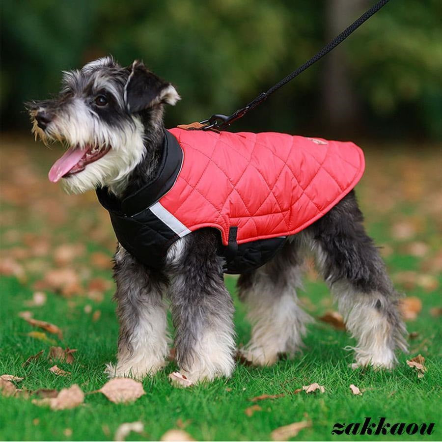 犬服 犬 ハーネス 冬 小型犬 中型犬 犬の服 防寒着 ジャケット 暖かい 撥水 ハーネス一体型ジャンパー 冬 コート ベスト オシャレ ジャケット 厚手 防寒対策