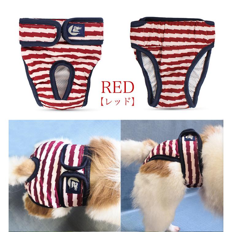 しつけ マナーバンド ボーダー マナーパンツ オムツカバー 介護 ドッグウェア マーキング防止 トイレ 犬 サニタリーパンツ 犬の服 ゼブラ 服