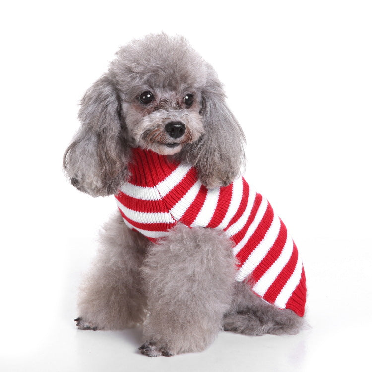 2023年新作入荷 ペット服 犬 服 Tシャツ ドッグウェア犬セーターペットクリスマスセーターニットハイネックペット服セーター犬セーター