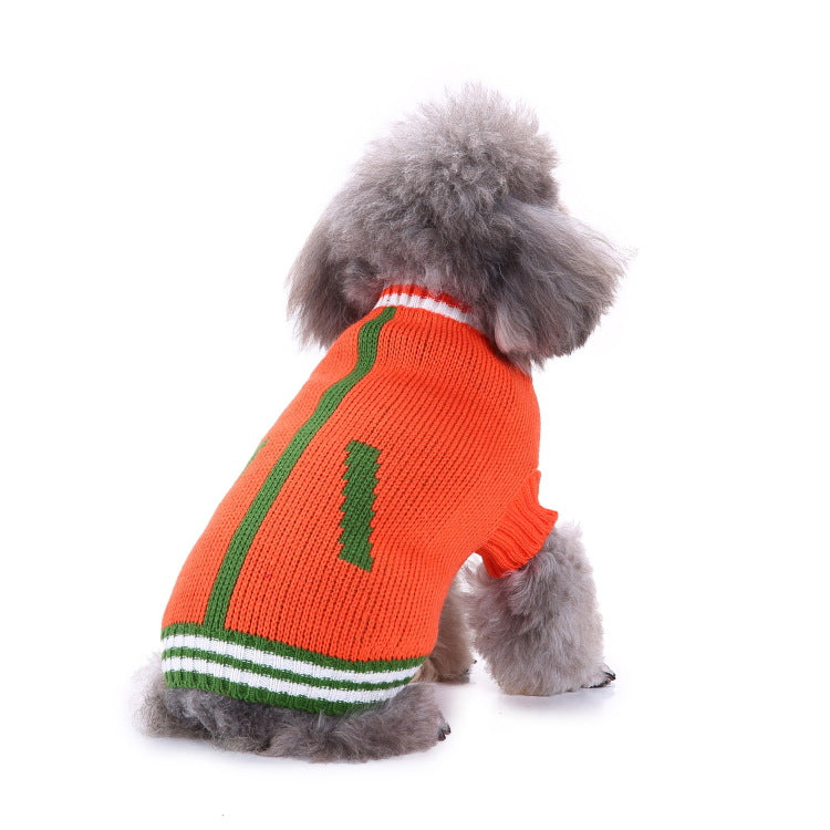 2023年新作入荷 ペット服 犬 服 Tシャツ ドッグウェアペットの服セーターハイネック犬の服セータークリスマス雪花の犬のセーター秋冬