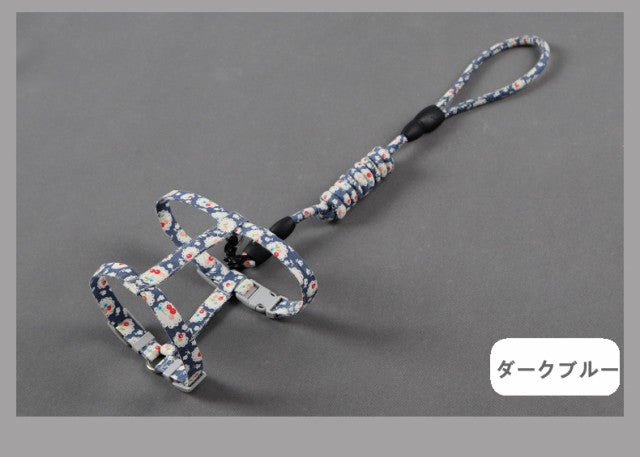 おしゃれペット犬用Y型猫用工型工ハーネスリードセット犬猫用一体型散歩ハーネスリードねこ用ネコ用