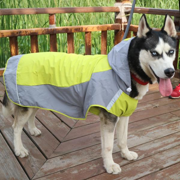 犬用 レインコート ポンチョ 中型犬 大型犬 ドッグウェア かわいい ペット 服 ウェア 雨具 防水