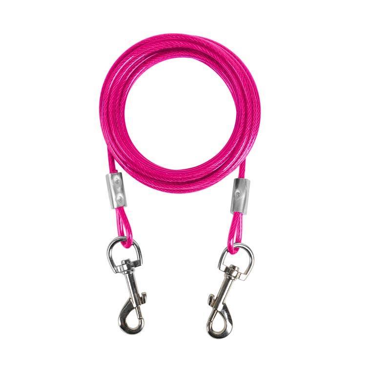 【今月限りのアクティビティ】【出荷が迅速である】切れないリード ステンレス 大型犬 チューブ 犬用リード 錆びにくく リード 中型犬 犬の散歩 ワイヤー入り 切れないリード ワイヤーリード ドッグリ