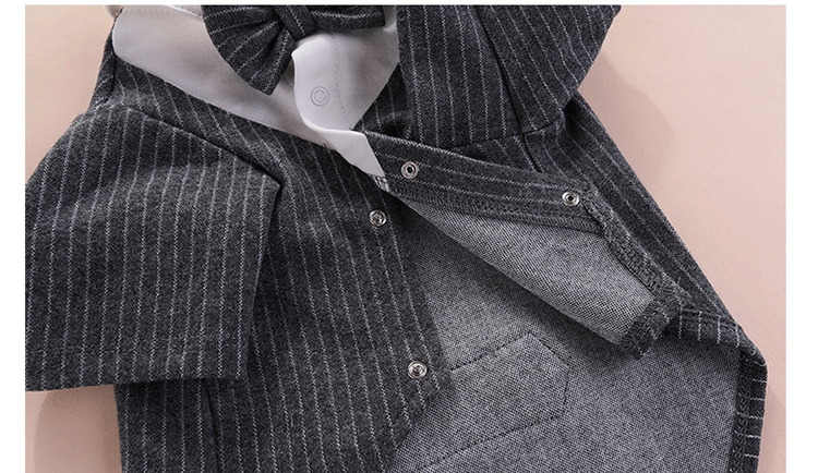 【輸送費無料】結婚式に出席するペットの猫の服夏のハンサムな犬BichonPuppet猫の薄いスーツテディスーツのド
