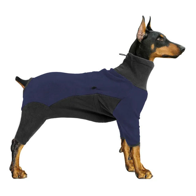 可愛い 極フリーススウェットシャツ 暖かい綿のパーカー 4本足のスウェットシャツ 伸縮性のある服 犬の服 ホームウェア 冬