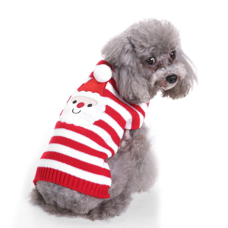 2023年新作入荷 ペット服 犬 服 Tシャツ ドッグウェア犬セーターペットクリスマスセーターニットハイネックペット服セーター犬セーター