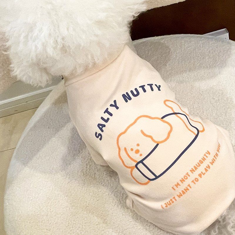 2025 春 ストレッチ 帯電防止 ビションフリーゼ ブーメラン 犬 服 犬の服 犬 洋服 犬の服夏 犬洋服