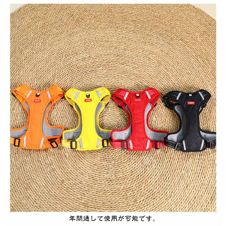 本日限定 2枚購入で150円OFF リード 犬用 ドッグ用品 ハーネス 大型犬 ハンドル付き 防衝撃 小型犬 犬 ハーネスベルト ハーネス 中型犬 ペット 出かけ用 抜けない 散歩 カジ 新品追加