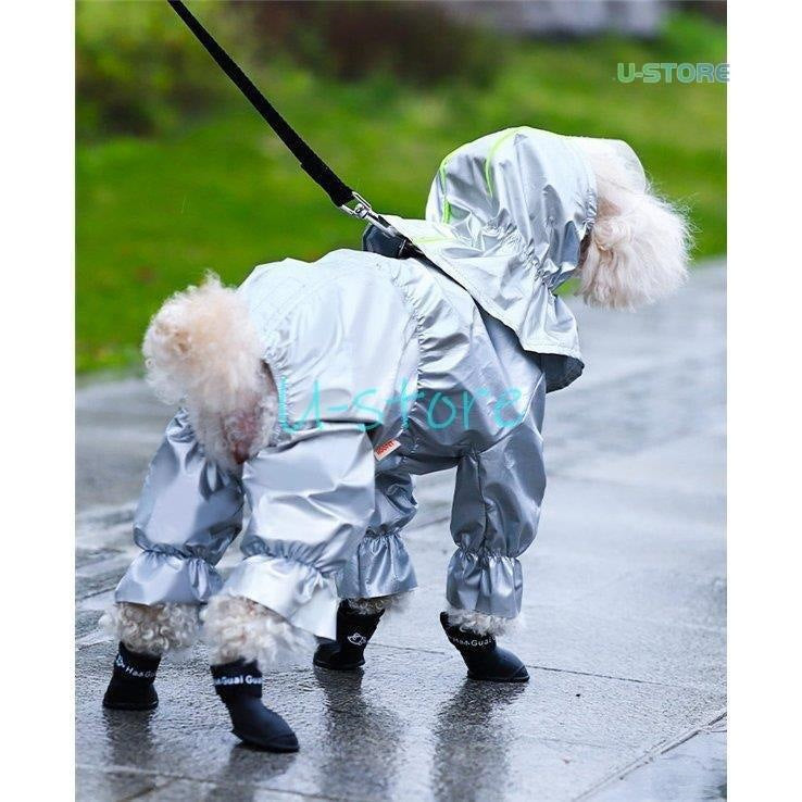 犬用 防水服 レインコート 犬服 雨具 お散歩 梅雨対策 着脱簡単 ゴールデン犬 防雨犬の服 小型犬 中型犬 犬レインコート ドッグウェア
