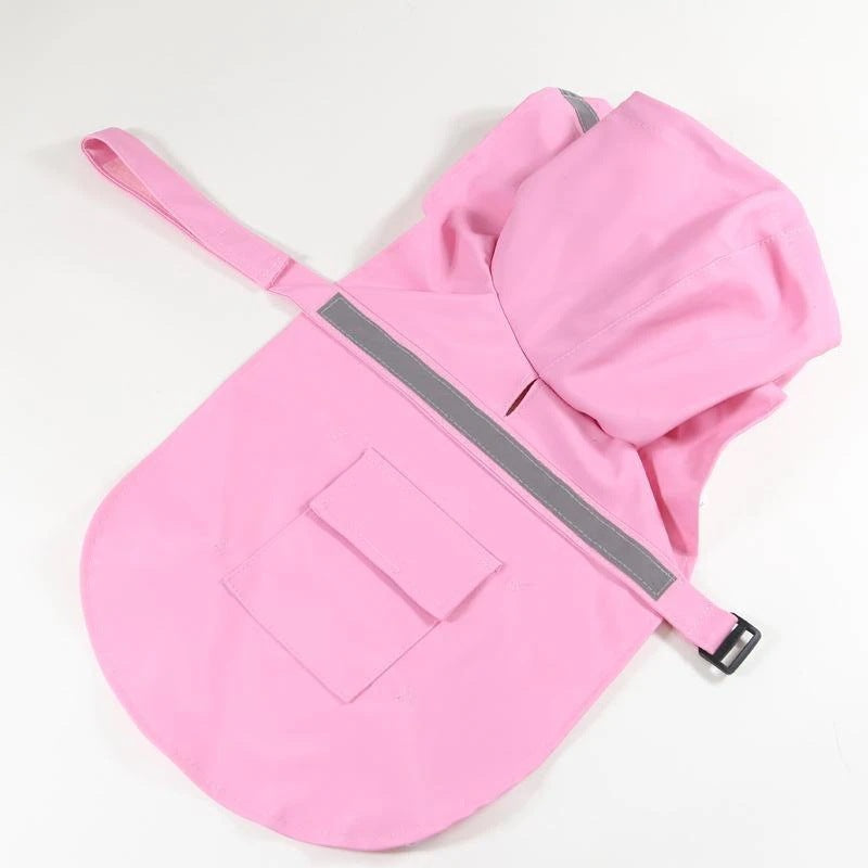 商品 犬用レインコート 犬服 レインコート 中大型犬反射テープ付き 梅雨 雨具 ポンチョ カッパ 雨の日のお散歩に ペット服