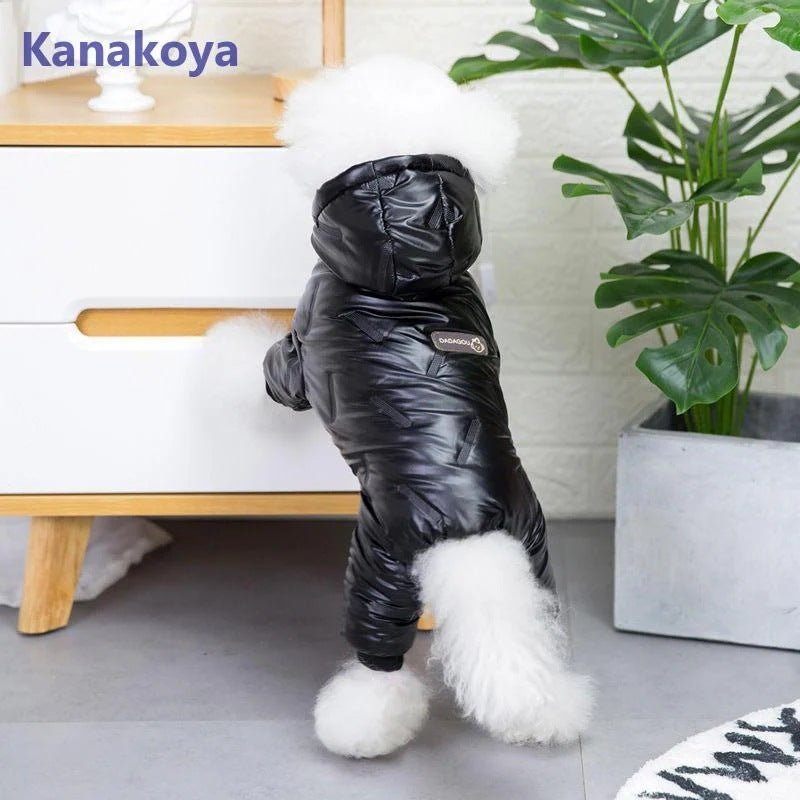 犬服 ペットウェア 秋 冬 中綿入り フード付き 裏ボア 裏起毛 保温 防寒対策 あったか ドッグウェア 小型犬 中型犬 犬用 愛犬 猫 お散歩