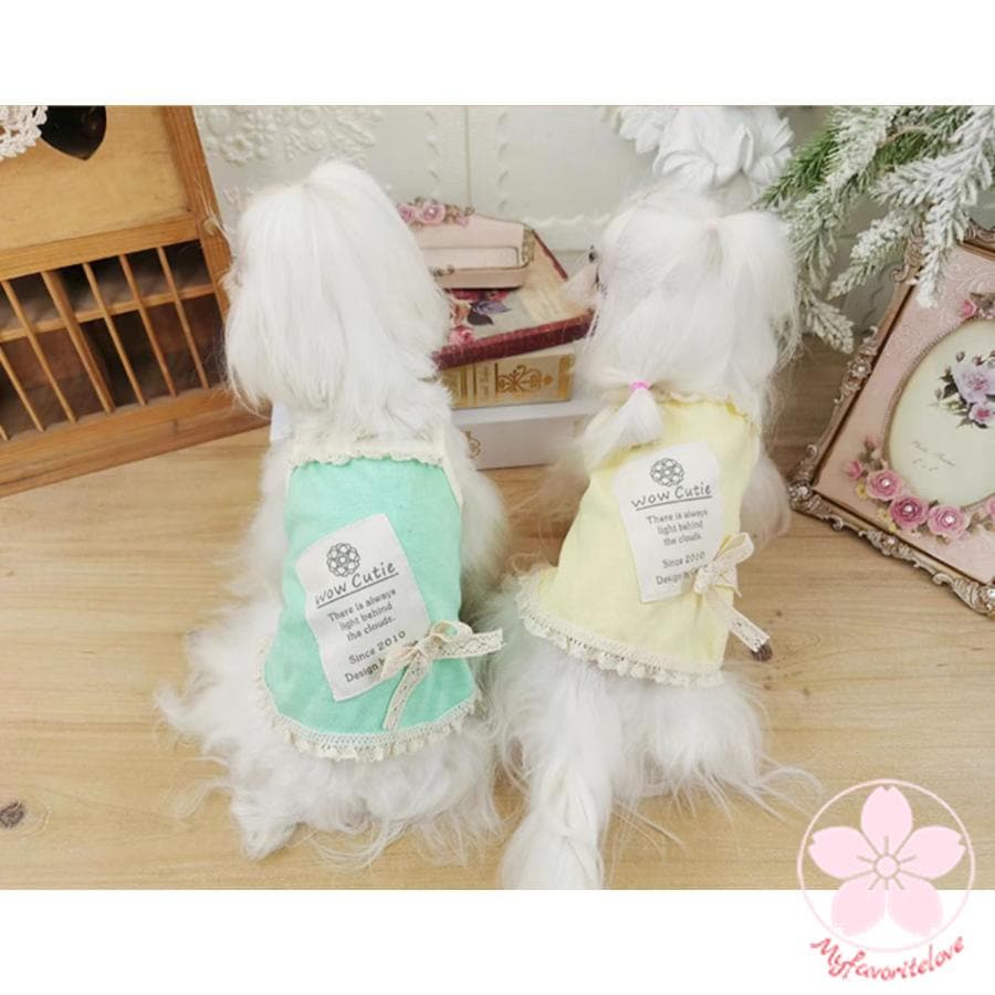 品質いいな新品 ペット 服 安い 犬 春 夏 キャミソール かわいい 可愛い ハイブランド 猫 ドッグウェア