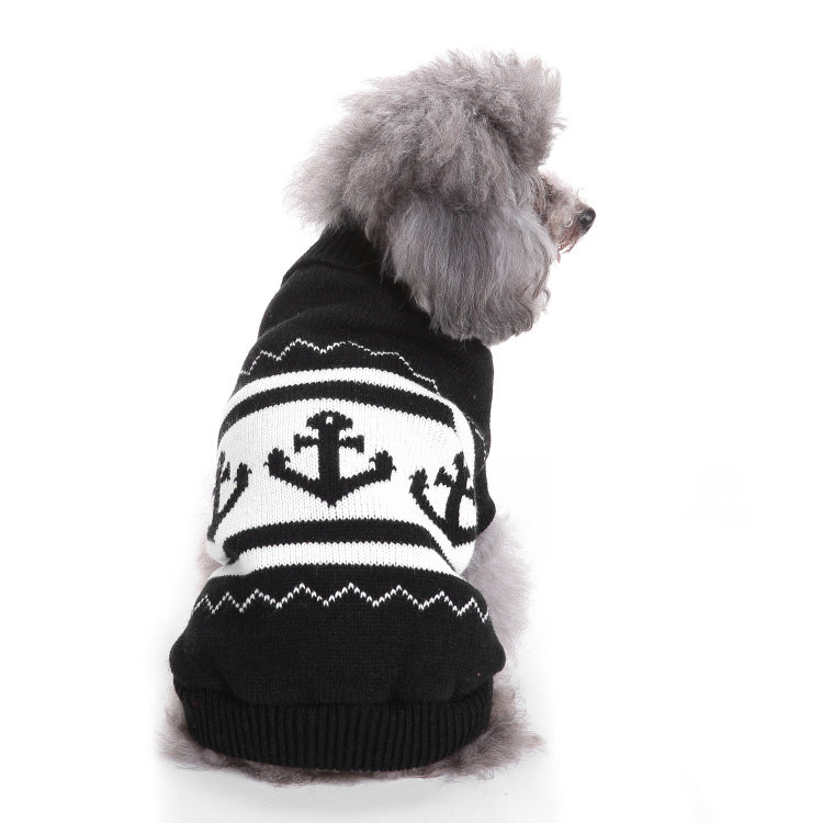 2023年新作入荷 ペット服 犬 服 Tシャツ ドッグウェア犬セーターペットクリスマスセーターニットハイネックペット服セーター犬セーター