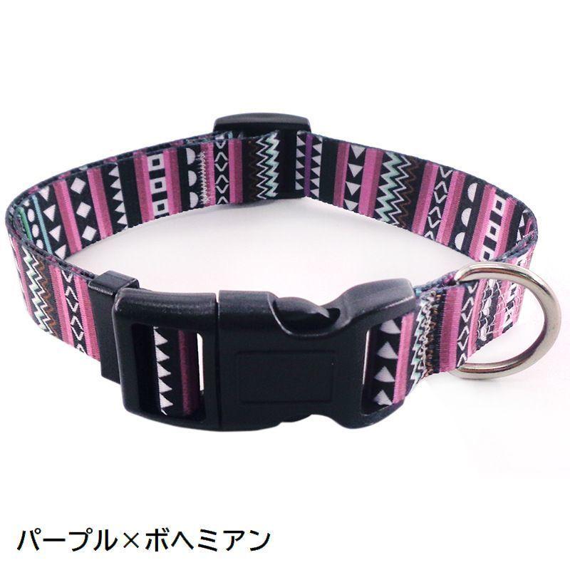 幾何学 カラフル フラワー ペット用品 サイズ調節可 首輪 ボヘミアン チェック 猫用 おでかけ 散歩 カラー バックル おしゃれ 犬用 可愛い 花