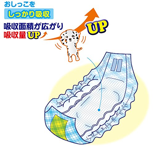 Pone P.one 男の子のためのマナーおむつおしっこ用 中*大型犬 10枚