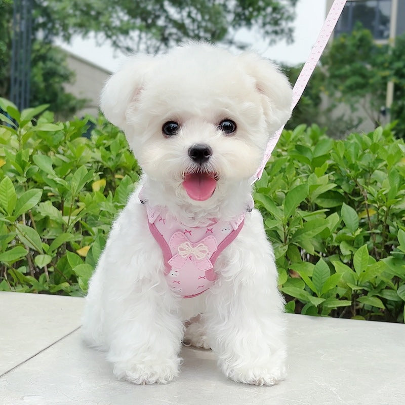 ペットペット牽引紐犬猫オリジナル高颜値ペット胸背小型犬胸帯