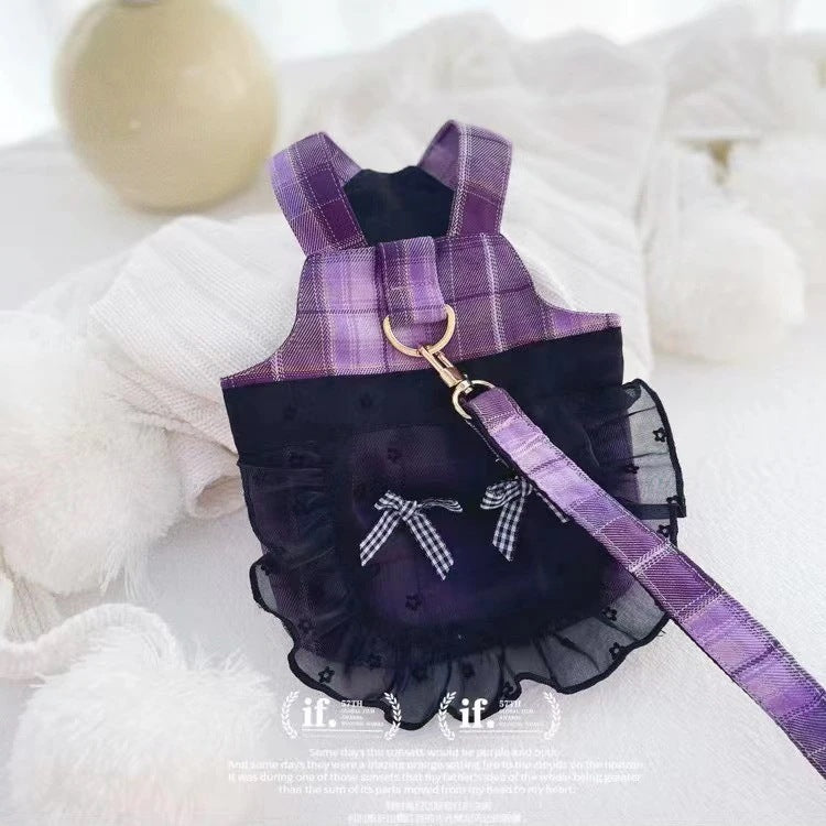 超目玉新品 ペット 服 安い 犬 春 夏 ギンガム チェック フリル ワンピース かわいい 可愛い ハイブランド 猫 ドッグウェア