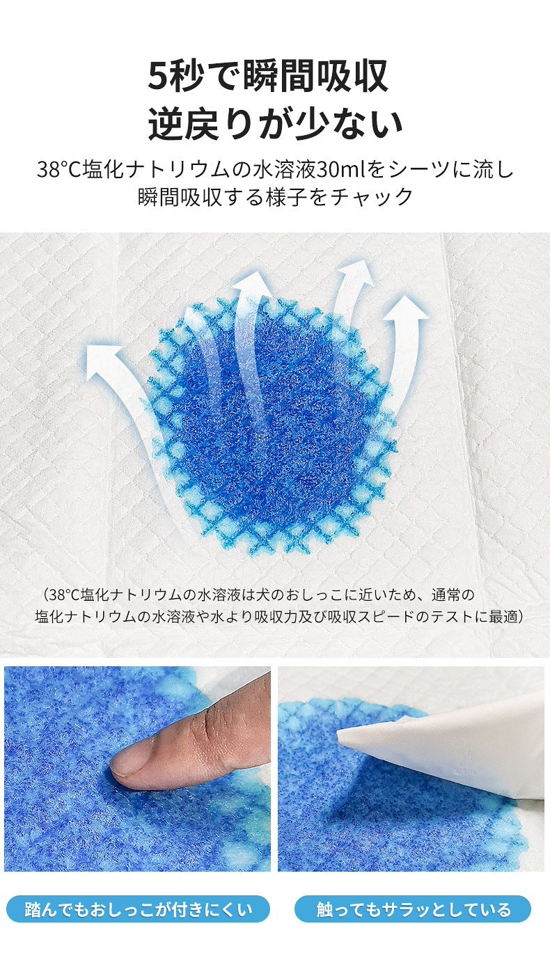 <a href="https://www.qoo10.jp/gmkt.inc/Search/brand.aspx?brandno=109151" target="_blank" class="title_brand" id="btn_brand" title="Honeycare">Honeycare</a>ペットシーツ 薄型 ペットシート 犬猫 サイズ選択可 レギュラー800枚 ワイド400枚 スーパーワイド200枚