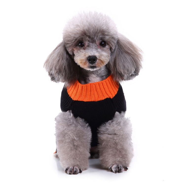2023年新作入荷 ペット服 犬 服 Tシャツ ドッグウェア犬服クリスマス衣雪花セーターハロウィンペット服セーターヘラジカ衣犬セーター
