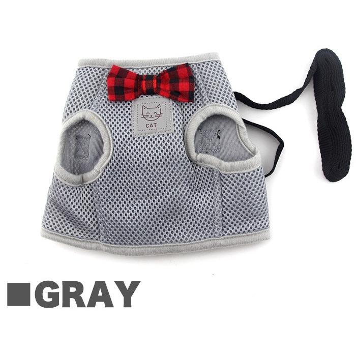 リボン リーシュ キャット ウェアハーネス 服 犬 ペット ドッグ リード メッシュ 胴輪 猫 ハーネス