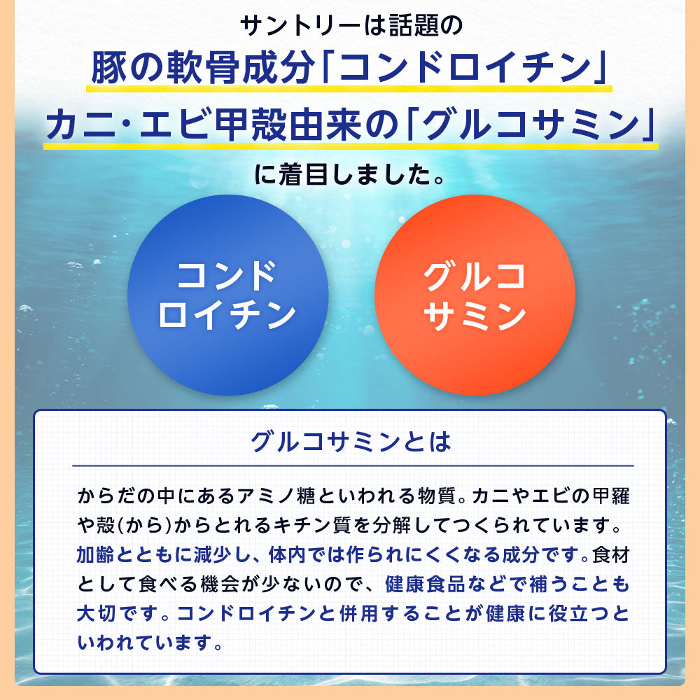 <a href="https://www.qoo10.jp/gmkt.inc/Search/brand.aspx?brandno=128060" target="_blank" class="title_brand" id="btn_brand" title="Suntory Wellness">Suntory Wellness</a>サントリー 公式 Pet Health (ペットヘルス) グルコサミン プラス 動物用栄養補助食品 60粒入/約10~30日分