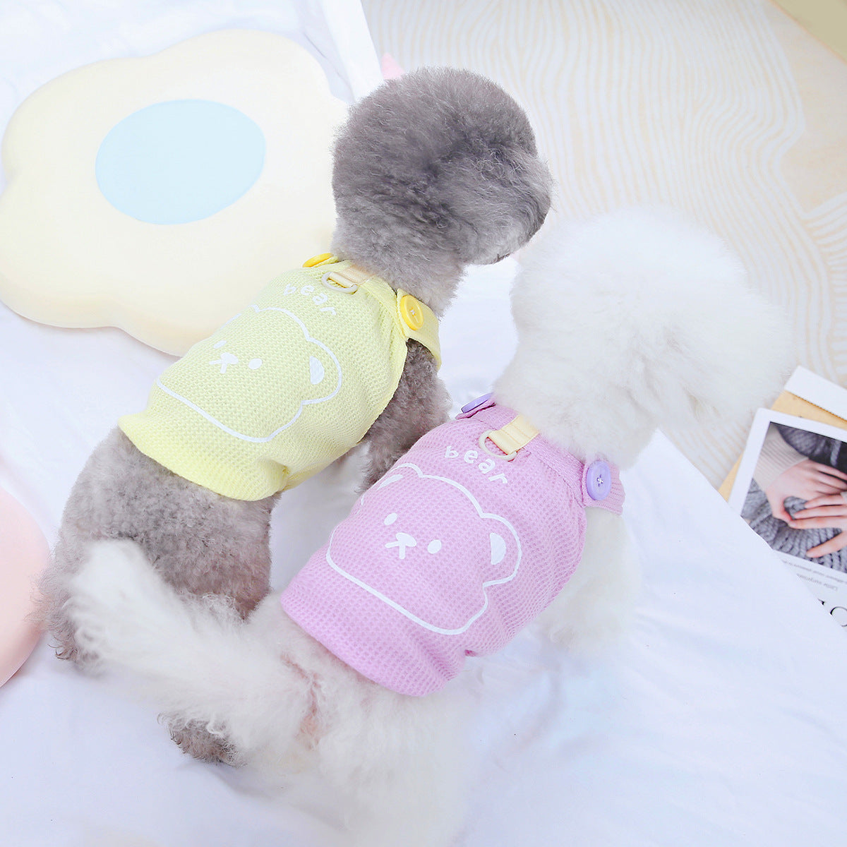 猫 犬 洋服 犬服 ペット服 大中小型犬 ペット用品 犬/猫用 犬の服 ペットウエア 小型犬 中型犬 通気 可愛い ドッグウェア トレーナー 犬 服 ワンピース サロペット ビションフリーゼ 犬猫服