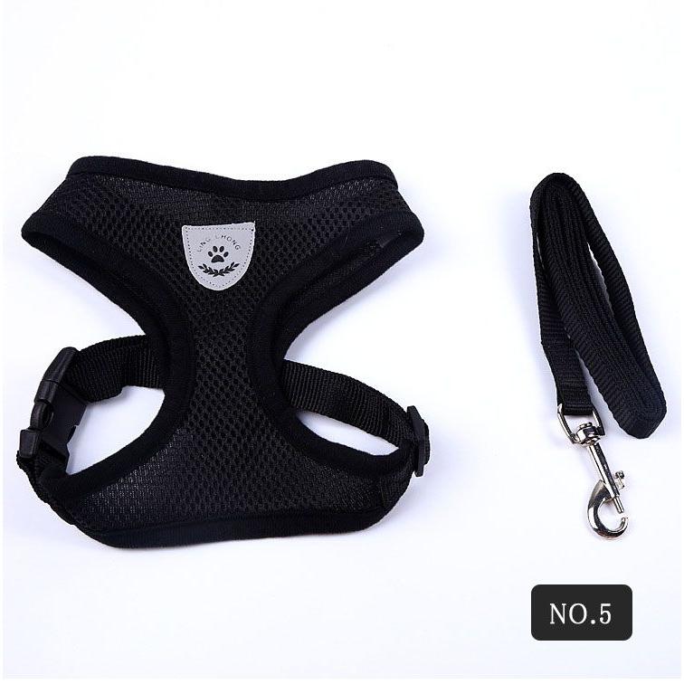 新商品プロモーション,数量限定 ペット用 犬用 ハーネスとリード2点セット 全8色 S M L XL ペット用品 型ハーネス(胴輪)&リード(引き綱) ボディストレス軽減ペット用 犬用