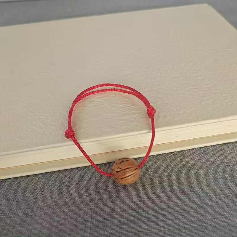 本命年极细红绳女情侣手工编织手绳儿童宝宝平安好运幸运男生手链