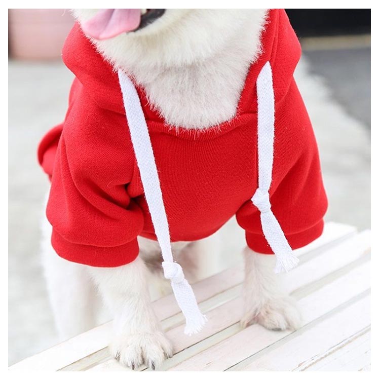 フードパーカー 犬服 服 フード付き 中型犬 犬 大型犬 ビッグポケット 犬の服 袖付き おしゃれ ドッグウエア 犬 チワワ 秋冬 いぬ トイプードル スウェットパーカー スウェットパーカー ペット服