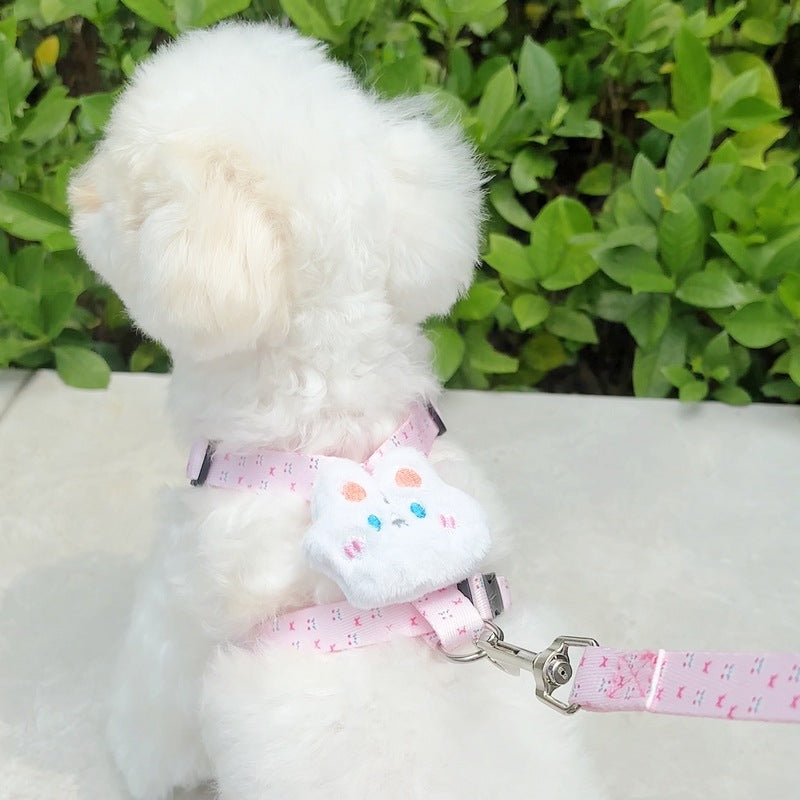 ペットペット牽引紐犬猫オリジナル高颜値ペット胸背小型犬胸帯 メガ割ワンピースパンツトートバッグ