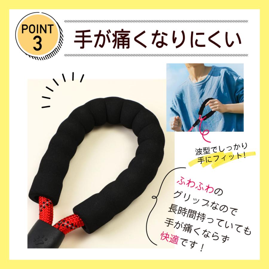 伸縮 ロング 紐 おしゃれ 頑丈 反射 ペットリード 簡単 カラー 夜間 中型 散歩 かわいい ロープ 持ちやすい 軽量 犬 大型 ブラック