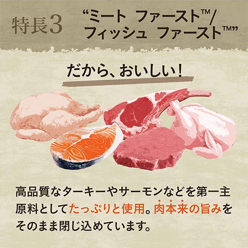 <a href="https://www.qoo10.jp/gmkt.inc/Search/brand.aspx?brandno=56209" target="_blank" class="title_brand" id="btn_brand" title="ワイルドレシピ">ワイルドレシピ</a>ニュートロ ワイルド レシピ 超小型犬ー小型犬用 成犬用 サーモン 4kgX2袋+パウチ 1袋 おまけ付 お一人様1点限り CRC45―02―53―25―00