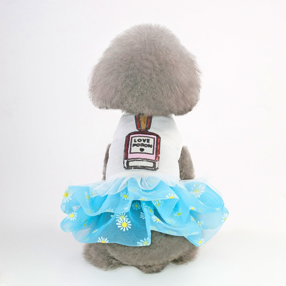 猫 犬 洋服 犬服 ペット服 大中小型犬 ペット用品 犬/猫用 犬の服 ペットウエア 小型犬 中型犬 通気 可愛い ドッグウェア トレーナー 犬 服 ワンピース サロペット ビションフリーゼ 犬猫服