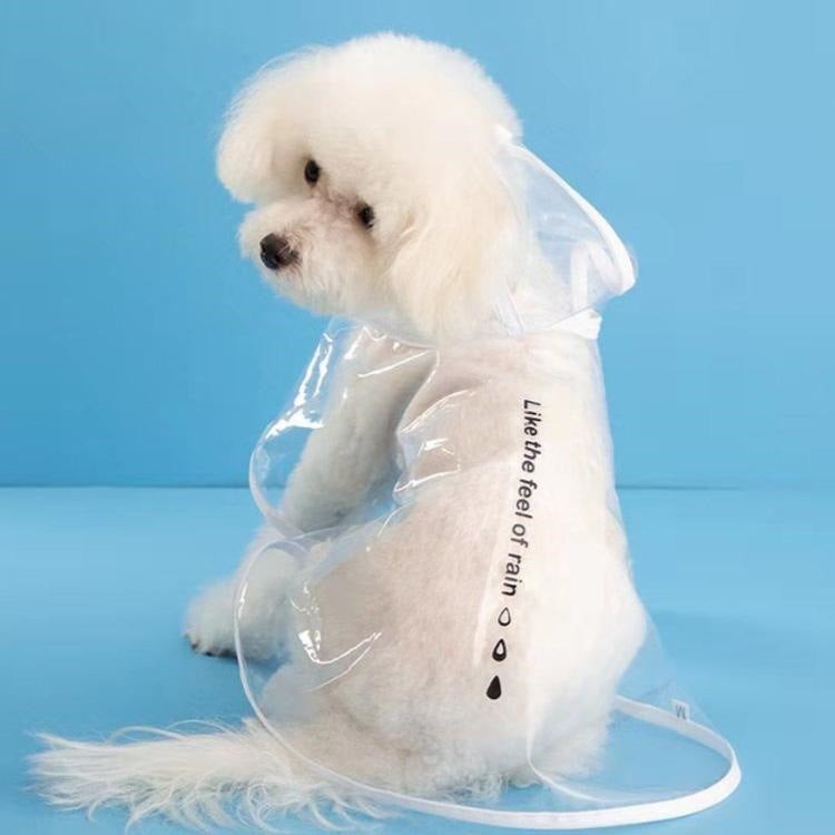 犬服 レインコート 透明 雨具 ドッグウェア フード付き ペット服 ドッグウェア レインウェア 小型犬 大型犬 中型犬 ドッグ 犬服