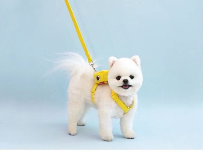 犬の牽引紐夏の涼しいタイプのかわいいスヌーピー胸のベルトは犬のリュックサックを散歩します