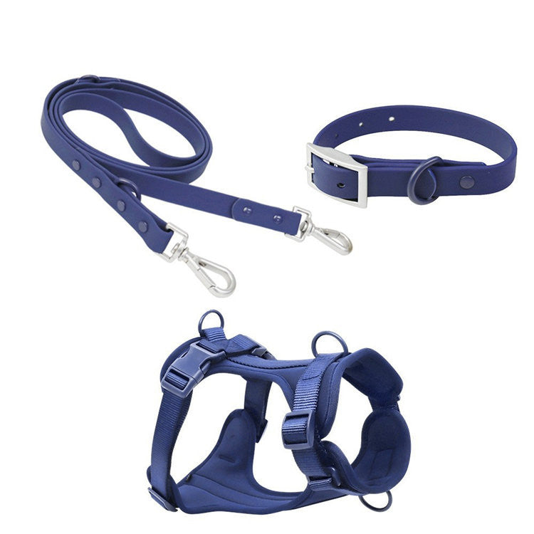牽引ロープ リードセット 犬 猫 ハーネス 首輪 お散歩グッズ ペット牽引縄 ドッグリード 小型犬 中型犬 引っ張り防止 ペット用品