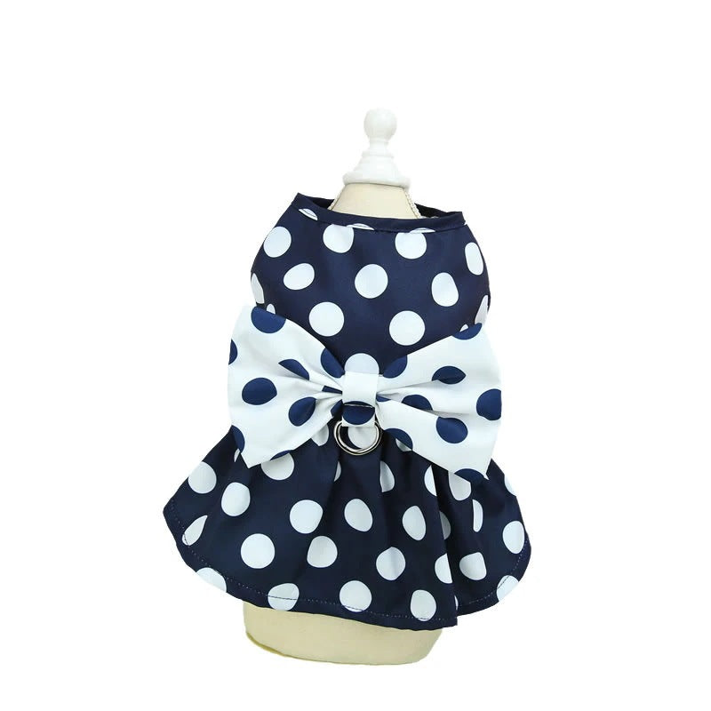 【新作犬猫服 登場】 犬服 ペット服 犬 洋服 ペット猫犬服夏薄型ペット服スカートリーシュスカート