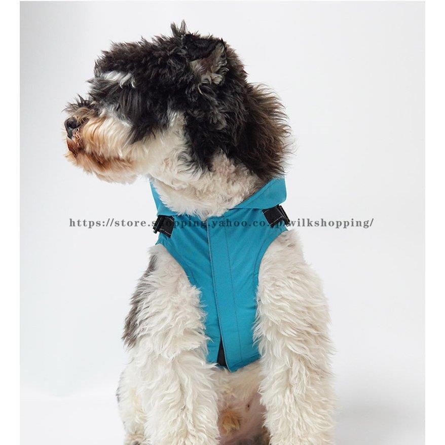 ペット レインコート ドッグウェア ハーネス 犬の服 犬服 雨服 雨具 パーカー フード付き 雨具 お散歩 梅雨対策 着脱簡単 四足 小中型犬用 雨の日 防水