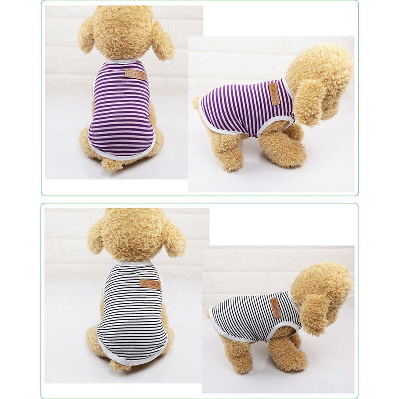 犬服 人気 おしゃれ 安い 袖なし かわいいタンクトップ クールペット服 中型犬小型犬 6カラー 大きいサイズあり