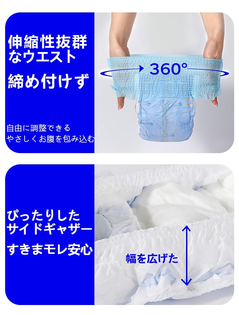 <a href="https://www.qoo10.jp/gmkt.inc/Search/brand.aspx?brandno=109151" target="_blank" class="title_brand" id="btn_brand" title="Honeycare">Honeycare</a>犬用 紙おむつ 40枚 パンツタイプ マナーおむつ 男女兼用 オムツ しつけ 介護 紙おむつ 犬 猫 ペット用紙おむつ
