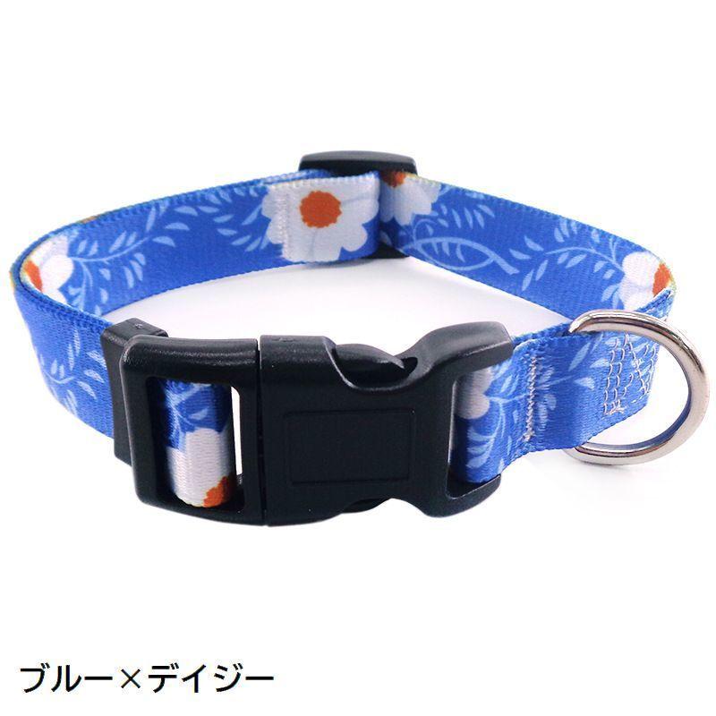 幾何学 カラフル フラワー ペット用品 サイズ調節可 首輪 ボヘミアン チェック 猫用 おでかけ 散歩 カラー バックル おしゃれ 犬用 可愛い 花