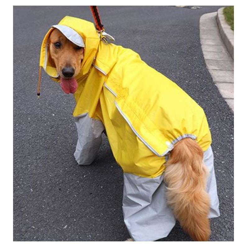 犬服 ドッグウェア レインコート大型犬向け フード付き カッバ 雨具 雨合羽 雨ガッパ 春 夏 秋 冬 合羽 防水 梅雨 ポンチョ 大型犬 大きい