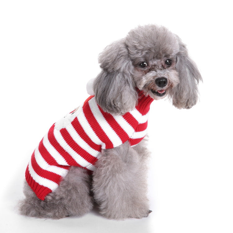 2023年新作入荷 ペット服 犬 服 Tシャツ ドッグウェア犬セーターペットクリスマスセーターニットハイネックペット服セーター犬セーター
