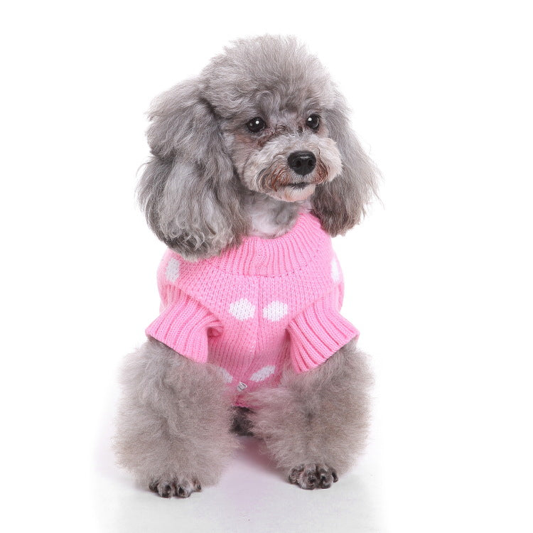 2023年新作入荷 ペット服 犬 服 Tシャツ ドッグウェア犬セーターペットクリスマスセーターニットハイネックペット服セーター犬セーター