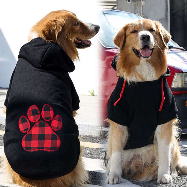 メガ割 無中型チェック薄ドッグウエパーカ大型フード付猫犬XS-6スウェッお散小型おしゃ可愛大きいサイ小さいサイズ